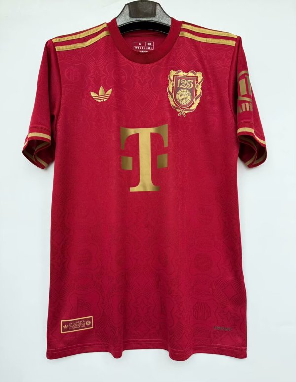 Bayern Munich 125th Anniversary Edition Adult Soccer Jersey