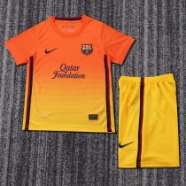 2012-2013 Barcelona Away Kids Retro Soccer Jersey+Shorts