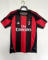 2010-2011 AC Milan Home Adult Retro Soccer Jersey