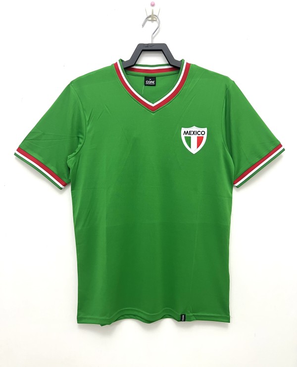 1970 Mexico Home Adult Retro Soccer Jersey