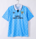 1991-1992 Lazio Home Adult Retro Soccer Jersey