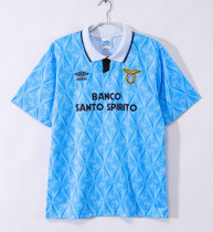 1991-1992 Lazio Home Adult Retro Soccer Jersey