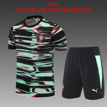 25/26 Portugal Kids Training Jersey+Shorts Suit
