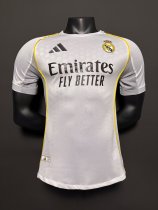 Player Version 25/26 Real Madrid Home Adult Soccer Jersey