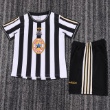 1997-1999 Newcastle Home Kids Retro Soccer Jersey+Shorts