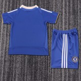 2007-2008 Chelsea Home Kids Retro Soccer Jersey+Shorts