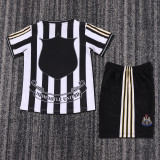 1997-1999 Newcastle Home Kids Retro Soccer Jersey+Shorts