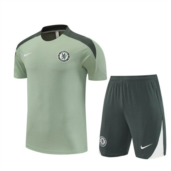 25/26 Chelsea Adult Training Jersey+Shorts Suit