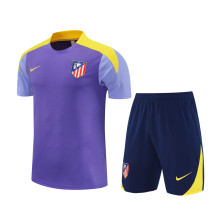 25/26 Atletico Madrid Adult Training Jersey+Shorts Suit