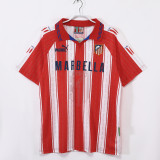 1995-1996 Atletico Madrid Home Adult Retro Soccer Jersey