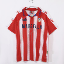 1995-1996 Atletico Madrid Home Adult Retro Soccer Jersey
