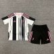 25/26 Juventus Home Kids Soccer Jersey+Shorts