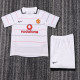 2003-2005 Man United Away Kids Retro Soccer Jersey+Shorts