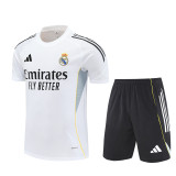 25/26 Real Madrid Adult Training Jersey+Shorts Suit