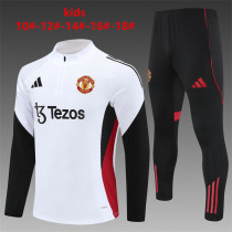 25/26 Man United Kids Training Tracksuit