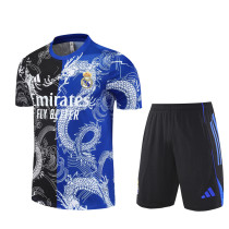 25/26 Real Madrid Adult Training Jersey+Shorts Suit