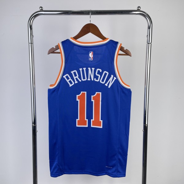 2023 New York Knicks  BRUNSON #11 Adult NBA Jersey