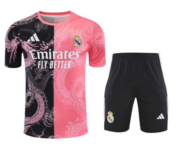 25/26 Real Madrid Adult Training Jersey+Shorts Suit