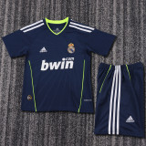2010-2011 Real Madrid Away Kids Retro Soccer Jersey+Shorts