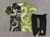 25/26 Real Madrid Kids Training Jersey+Shorts Suit