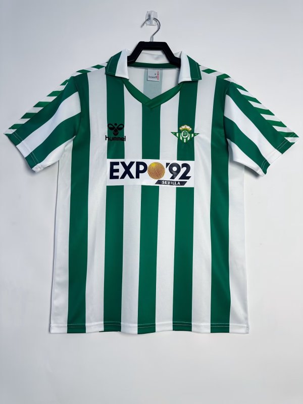 1988-1989 Real Betis Home Adult Retro Soccer Jersey