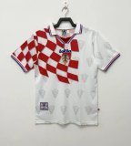 1998 Croatia Home Adult Retro Soccer Jersey