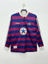 1995-1996 Newcastle Away Adult Retro LS Soccer Jersey