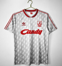 1989-1991 Liverpool Away Adult Retro Soccer Jersey