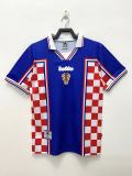 1998 Croatia Away Adult Retro Soccer Jersey