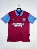 1995-1997 West Ham United Home Adult Retro Soccer Jersey