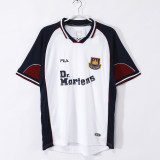 1999-2001 West Ham United Away Adult Retro Soccer Jersey