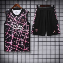 25/26 PSG Adult Sleeveless Jersey+Shorts Suit