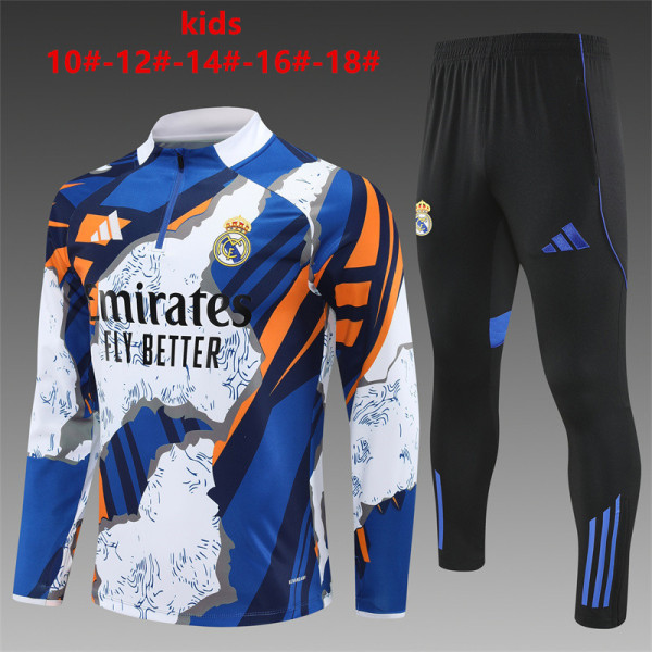 25/26 Real Madrid Kids Training Tracksuit