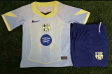 25/26 Barcelona Kids Training Jersey+Shorts Suit