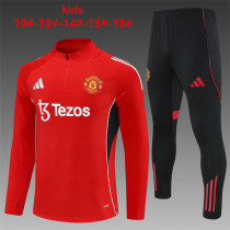 25/26 Man United Kids Training Tracksuit