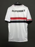 25/26 São Paulo Home Adult Soccer Jersey