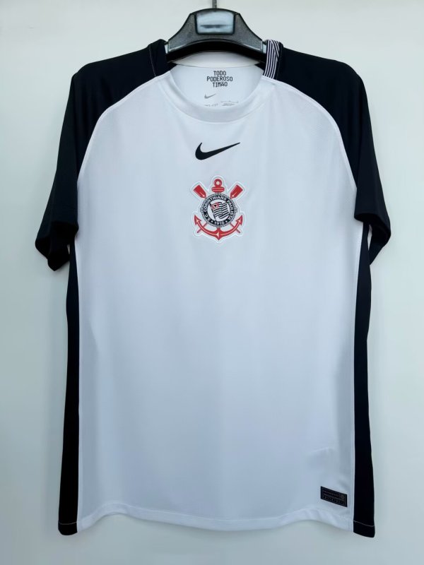 25/26 Corinthians Paulista Home Adult Soccer Jersey