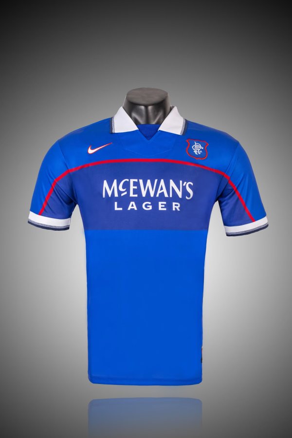 1997-1999 Rangers Home Adult Retro Soccer Jersey