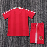1995-1996 Liverpool Home Kids Retro Soccer Jersey+Shorts