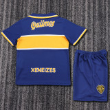 1996-1997 Boca Juniors Home Kids Retro Soccer Jersey+Shorts