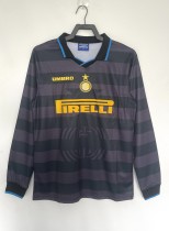1997-1998 Inter Milan Third Adult Retro LS Soccer Jersey