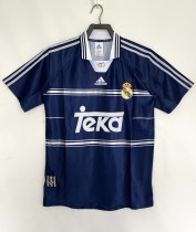1998-1999 Real Madrid Away Adult Retro Soccer Jersey