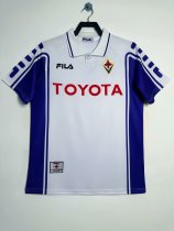 1999-2000 ACF Fiorentina Away Adult Retro Soccer Jersey