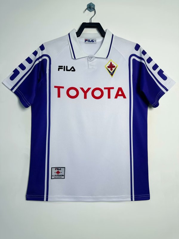 1999-2000 ACF Fiorentina Away Adult Retro Soccer Jersey