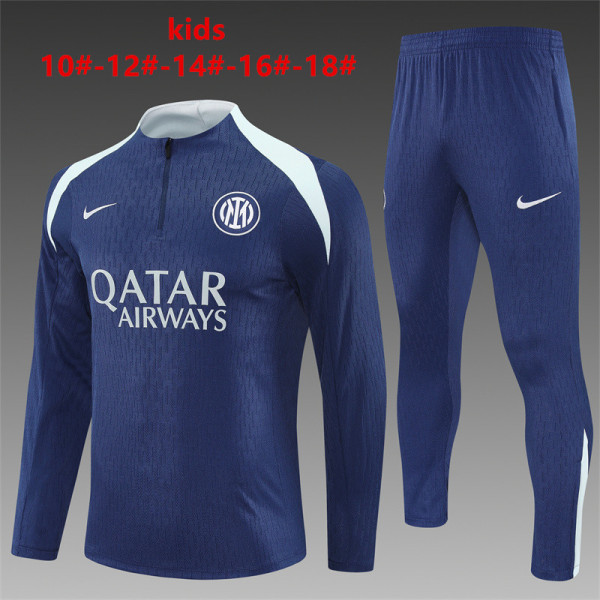 25/26 Inter Milan Kids Training Tracksuit