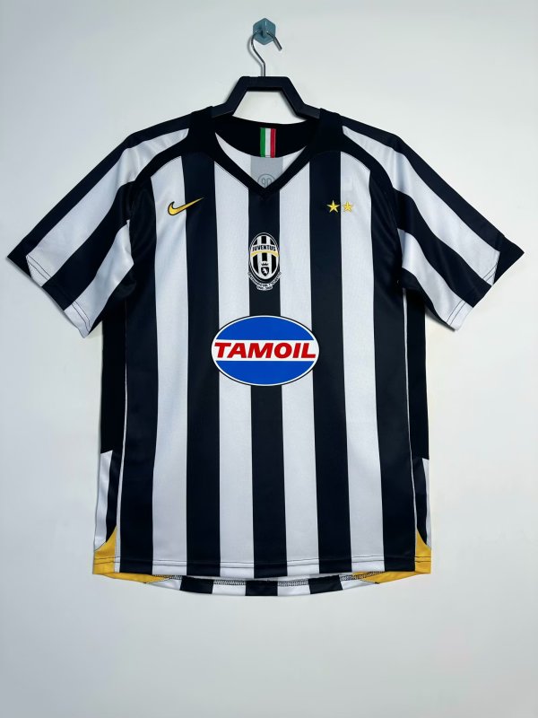 2005-2006 Juventus Home Adult Retro Soccer Jersey