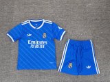25/26 Real Madrid Third Kids Soccer Jersey+Shorts