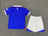 25/26 Rangers Home Kids Soccer Jersey+Shorts