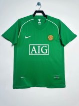 2007-2008 Man United GK Adult Retro Soccer Jersey