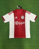 25/26 Ajax Home Adult Soccer Jersey